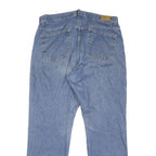 TOMMY HILFIGER Womens Regular Fit Blue Denim Jeans W36 L30 Classic Cotton Blend