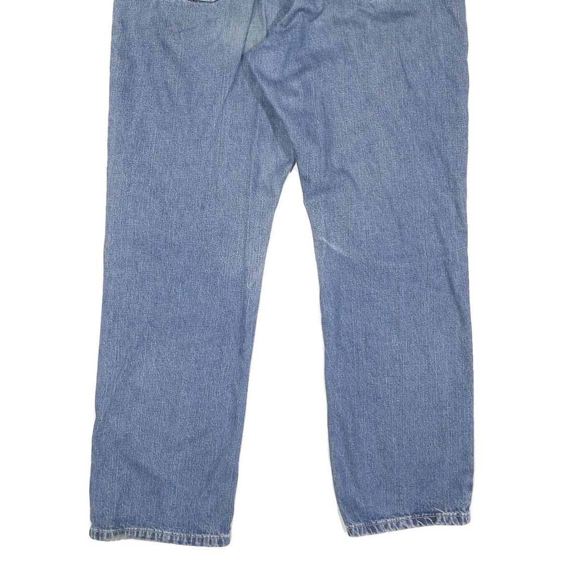 TOMMY HILFIGER Womens Regular Fit Blue Denim Jeans W36 L30 Classic Cotton Blend