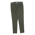 CALVIN KLEIN JEANS Womens Slim Skinny Denim Green W28 L28 Stretch Cotton Blend