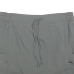 TE VERDE Womens Grey Cargo Mini Polyester Blend Skort Size M Adjustable Waist