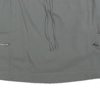 TE VERDE Womens Grey Cargo Mini Polyester Blend Skort Size M Adjustable Waist