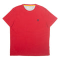 TIMBERLAND Slim Fit Mens T-Shirt Red XL