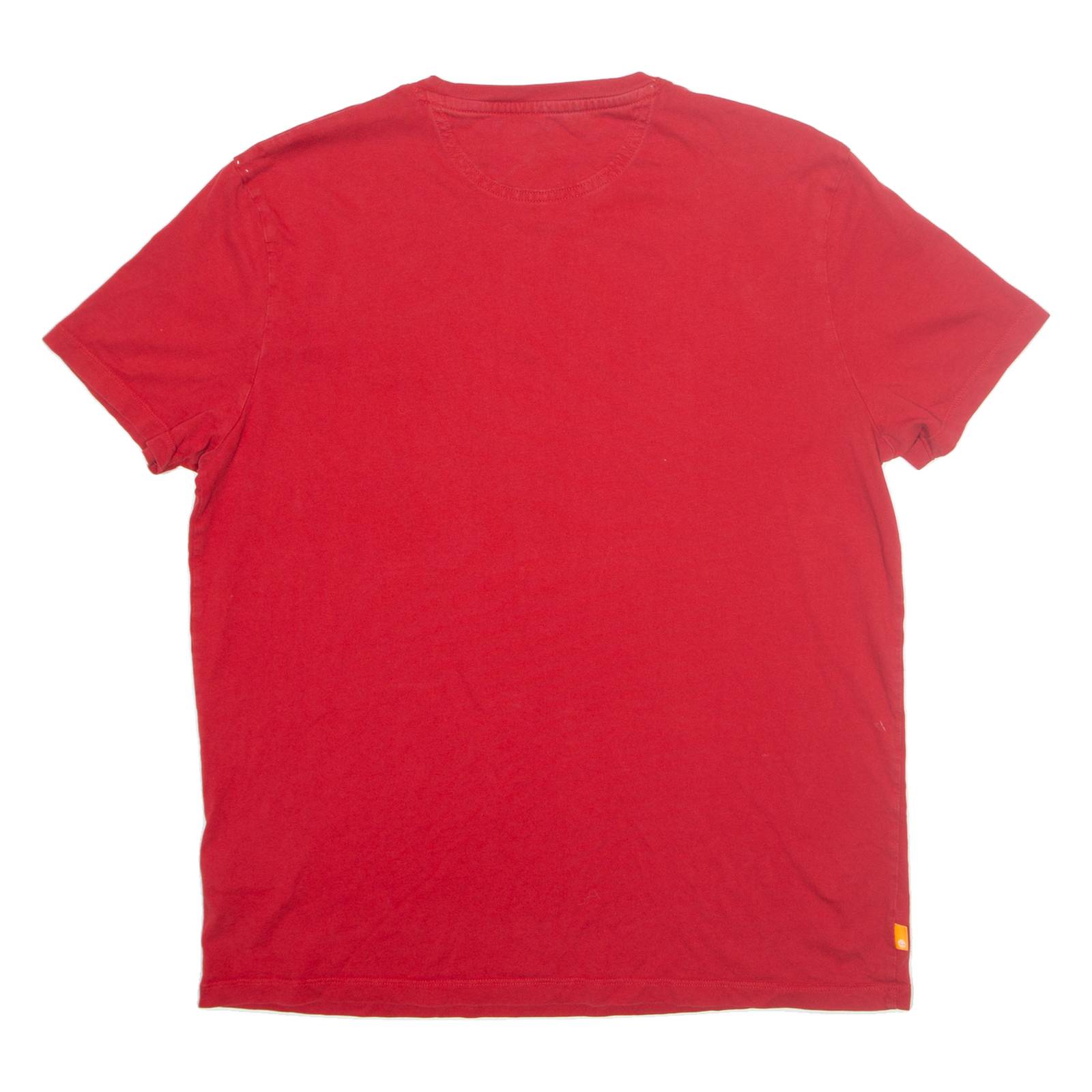 TIMBERLAND Slim Fit Mens T-Shirt Red XL