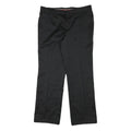 CELIA COTOURE Womens Wool Blend Black Regular Fit Straight Leg Trousers W35 L30