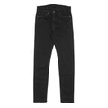 LEVI'S 510 Mens Jeans Black Slim Skinny Denim W32 L34 Zip Cotton Blend