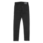 LEVI'S 510 Mens Jeans Black Slim Skinny Denim W32 L34 Zip Cotton Blend