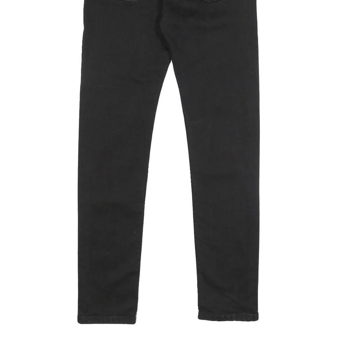 LEVI'S 510 Mens Jeans Black Slim Skinny Denim W32 L34 Zip Cotton Blend