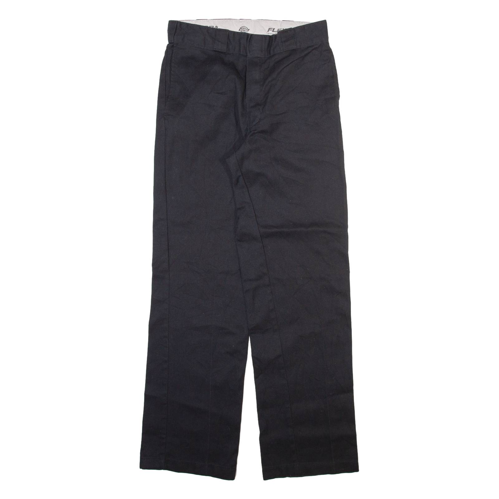 DICKIES 874 Workwear Mens Trousers Black Regular Straight W28 L30