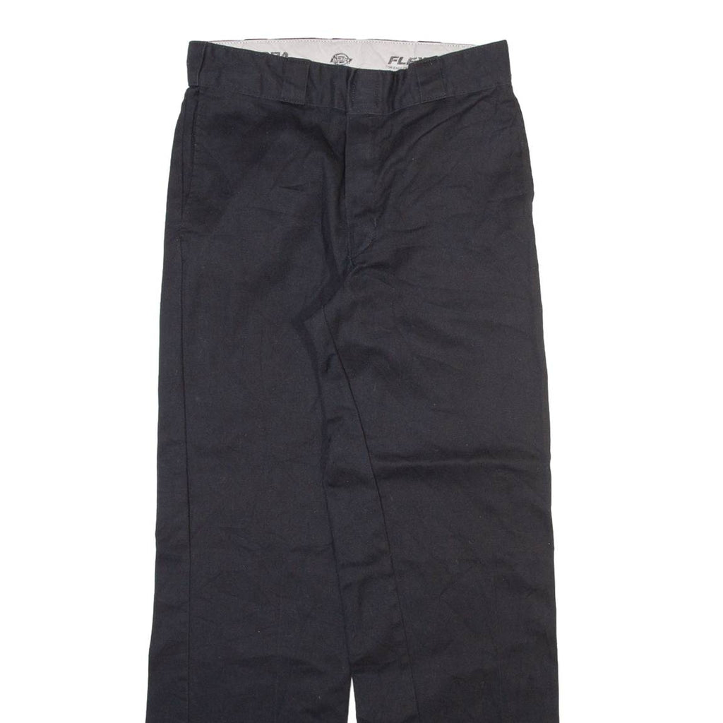DICKIES 874 Workwear Mens Trousers Black Regular Straight W28 L30
