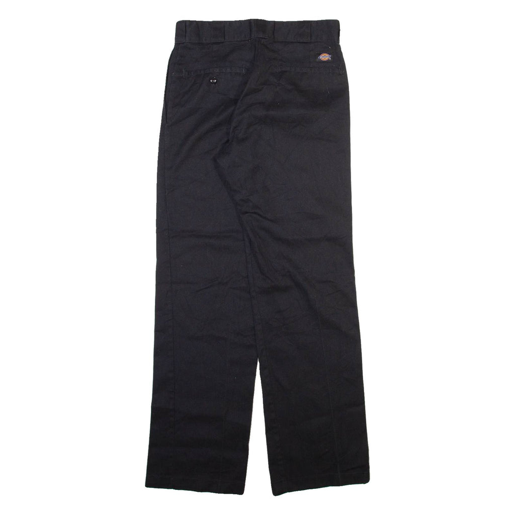 DICKIES 874 Workwear Mens Trousers Black Regular Straight W28 L30