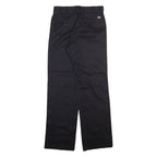 DICKIES 874 Workwear Mens Trousers Black Regular Straight W28 L30