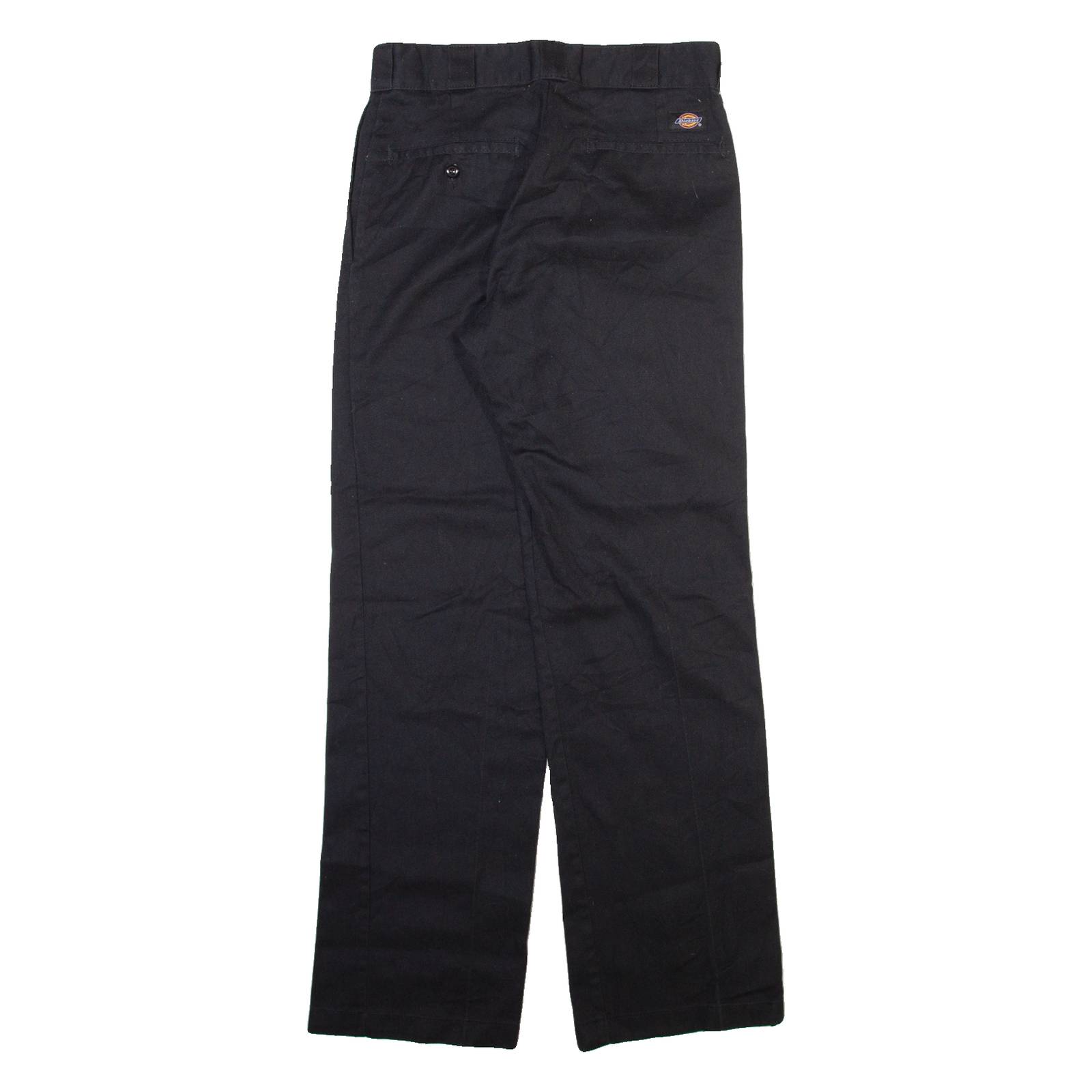 DICKIES 874 Workwear Mens Trousers Black Regular Straight W28 L30