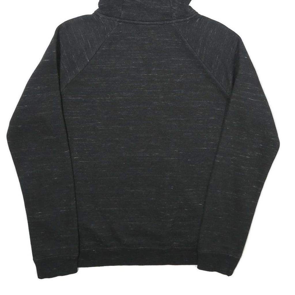 NIKE Mens Black Hoodie S Cotton Blend Pullover Casual Sports Sweatshirt