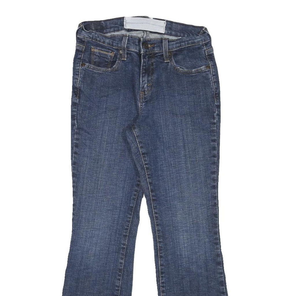 LEVI'S Womens Regular Fit Blue Denim Jeans W26 L28 Zip Pockets Classic