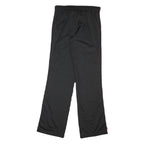 PUMA Womens Joggers Black UK 14 W30 L33 Polyester Blend Regular Fit Straight Leg