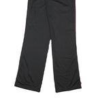 PUMA Womens Joggers Black UK 14 W30 L33 Polyester Blend Regular Fit Straight Leg