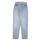 LEVI'S Womens Blue Relaxed Straight Denim Medium W25 L30 Casual Vintage Zip