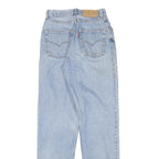 LEVI'S Womens Blue Relaxed Straight Denim Medium W25 L30 Casual Vintage Zip