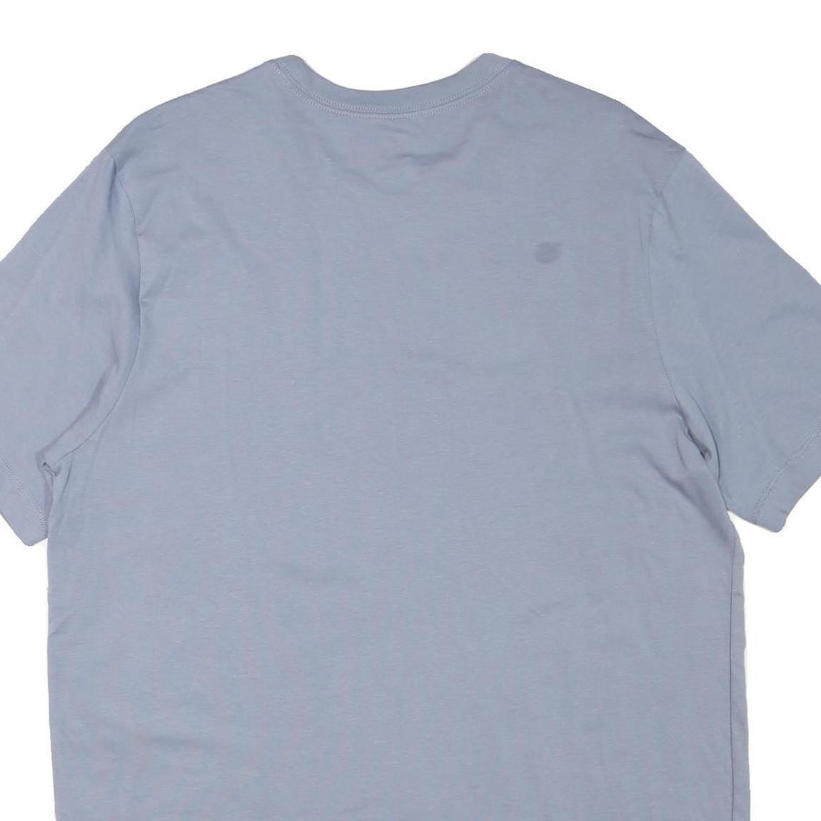 NIKE Mens Joggers Grey L W21 L31 Cotton Blend Regular Fit Tapered Leg Casual