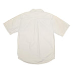 CARHARTT Mens Beige Casual Shirt M Short Sleeve Cotton Workwear