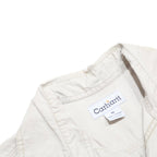 CARHARTT Mens Beige Casual Shirt M Short Sleeve Cotton Workwear