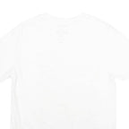 CHEMISTRY Mens White Corvette Graphic T-Shirt L Short Sleeve Crew Neck Racing