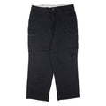 DICKIES Mens Trousers Black Regular Straight W38 L30
