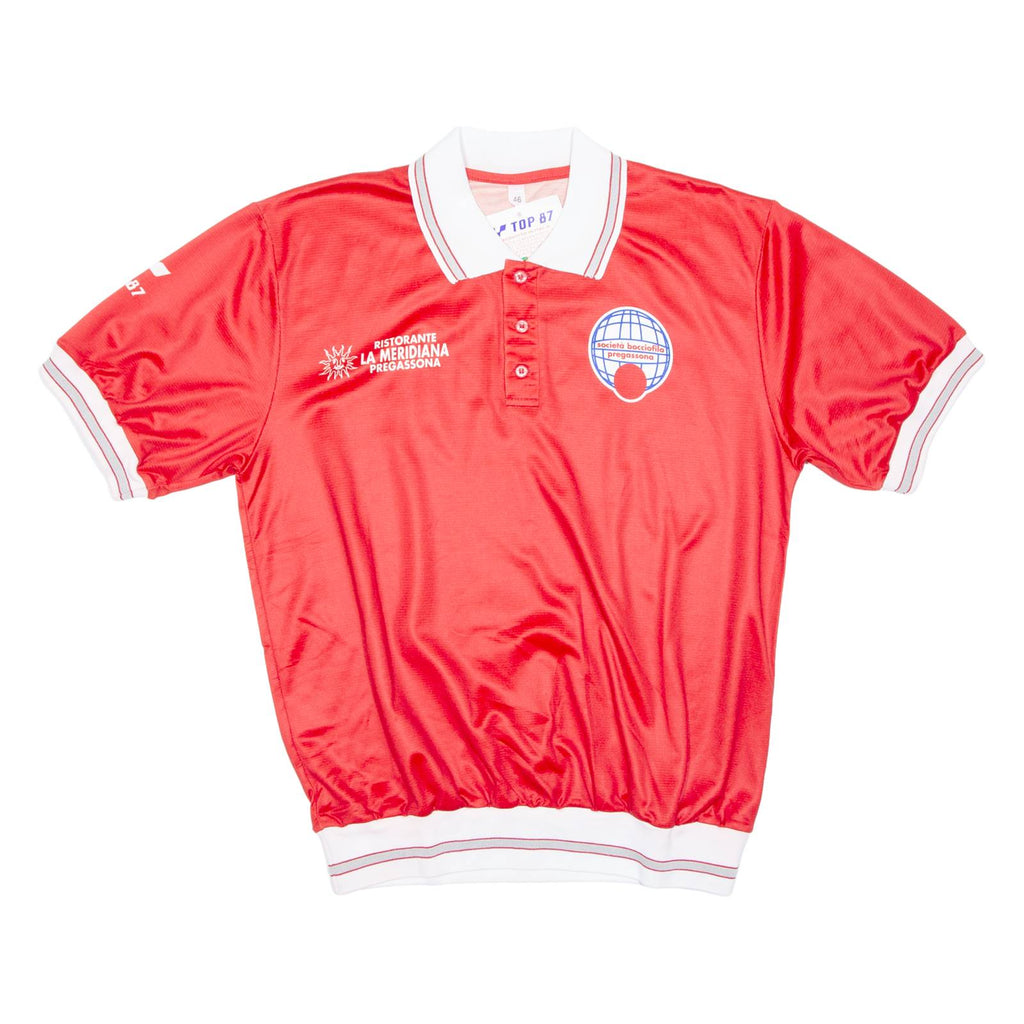 Mens Polo Shirt Red M