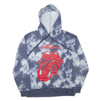 The Rolling Stones Mens Blue Hoodie L