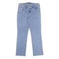 LAUREN RALPH LAUREN Womens Jeans Blue Regular Straight Denim Medium W30 L28