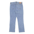 LAUREN RALPH LAUREN Womens Jeans Blue Regular Straight Denim Medium W30 L28