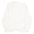 Womens Blazer Jacket Cream 90s M