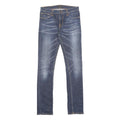 NUDIE JEANS Mens Slim Blue Denim Medium Wash W32 L34 Faded Stretch Cotton