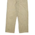 BENCH Mens Cotton Blend Beige Relaxed Straight Trousers W32 L27 Casual Utility