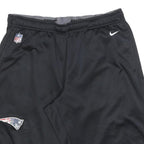 NIKE Mens Black NFL Logo Sports Casual Polyester Shorts XL W36 Comfortable Fit
