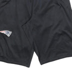 NIKE Mens Black NFL Logo Sports Casual Polyester Shorts XL W36 Comfortable Fit