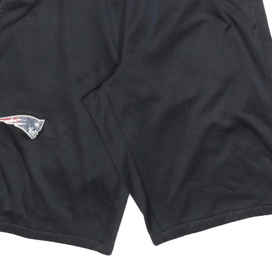 NIKE Mens Black NFL Logo Sports Casual Polyester Shorts XL W36 Comfortable Fit