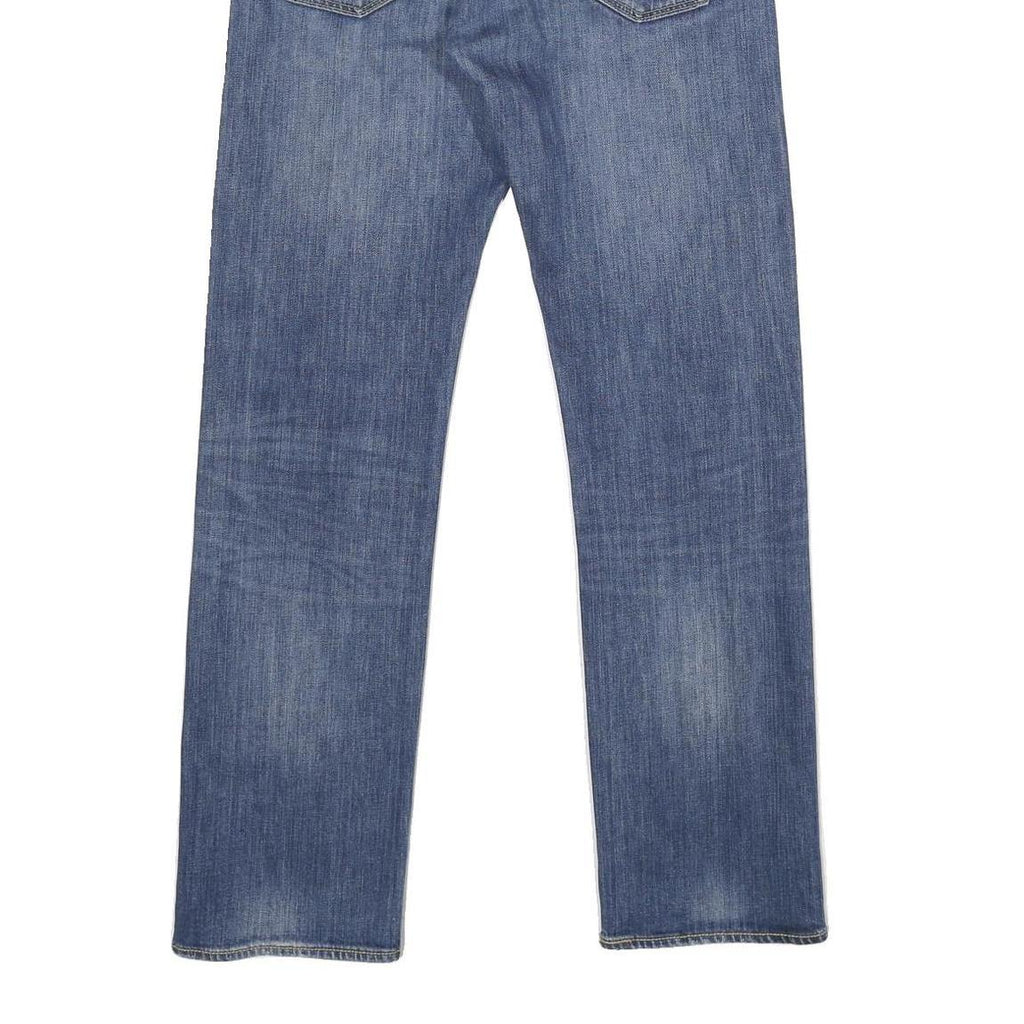 LEVI'S 513 Mens Slim Jeans Blue Denim Medium W30 L32 Zip Cotton Blend