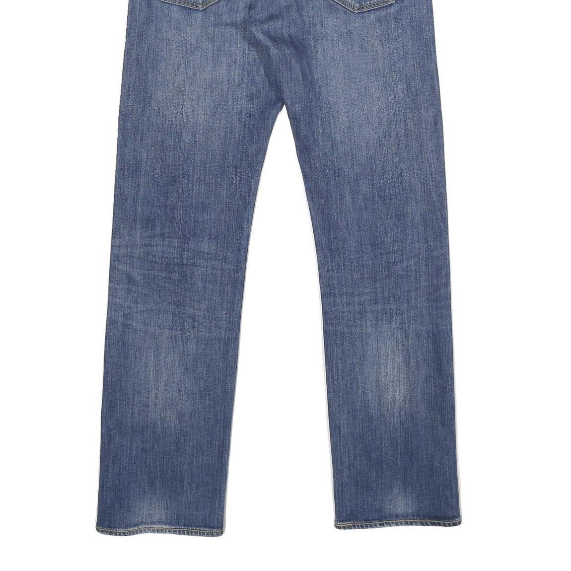 LEVI'S 513 Mens Slim Jeans Blue Denim Medium W30 L32 Zip Cotton Blend