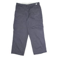 DICKIES Workwear Cargo Mens Twill Trousers Grey Regular Straight W38 L29