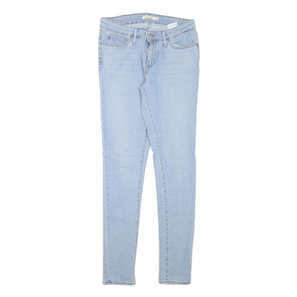 LEVI'S Womens Jeans Light Blue Slim Skinny Denim Rinse W28 L32