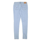 LEVI'S Womens Jeans Light Blue Slim Skinny Denim Rinse W28 L32