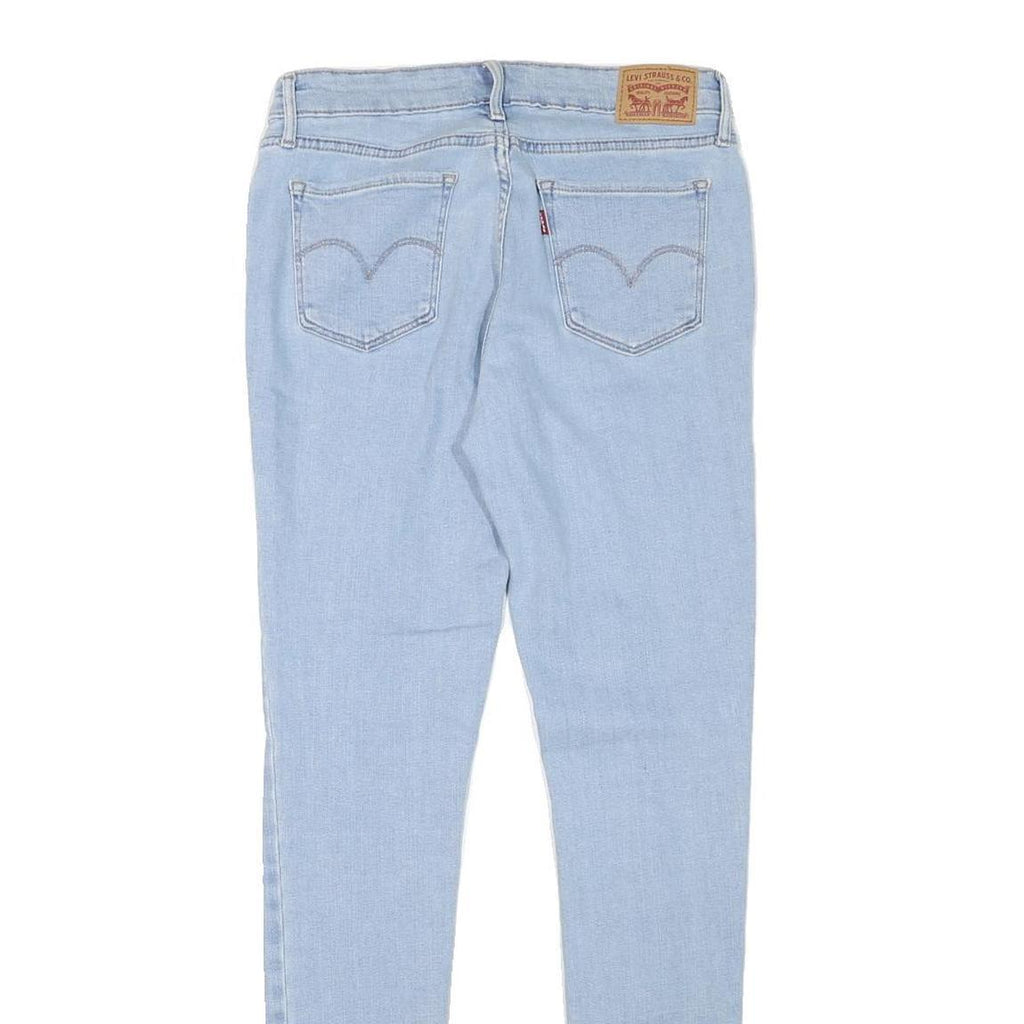 LEVI'S Womens Jeans Light Blue Slim Skinny Denim Rinse W28 L32