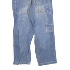 YAUNBANG Womens Blue Regular Straight Denim Light Wash Jeans W28 L24 Casual