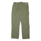 SCHOFFEL Womens Polyester Blend Green Regular Straight Trousers W31 L29 Casual