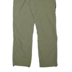 SCHOFFEL Womens Polyester Blend Green Regular Straight Trousers W31 L29 Casual