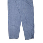 LEVI'S Womens Relaxed Blue Denim Jeans W32 L31 Classic Cotton Blend Zip