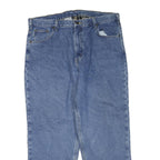 CARHARTT Mens Jeans Blue Regular Straight Denim Light W40 L30 Classic Cotton