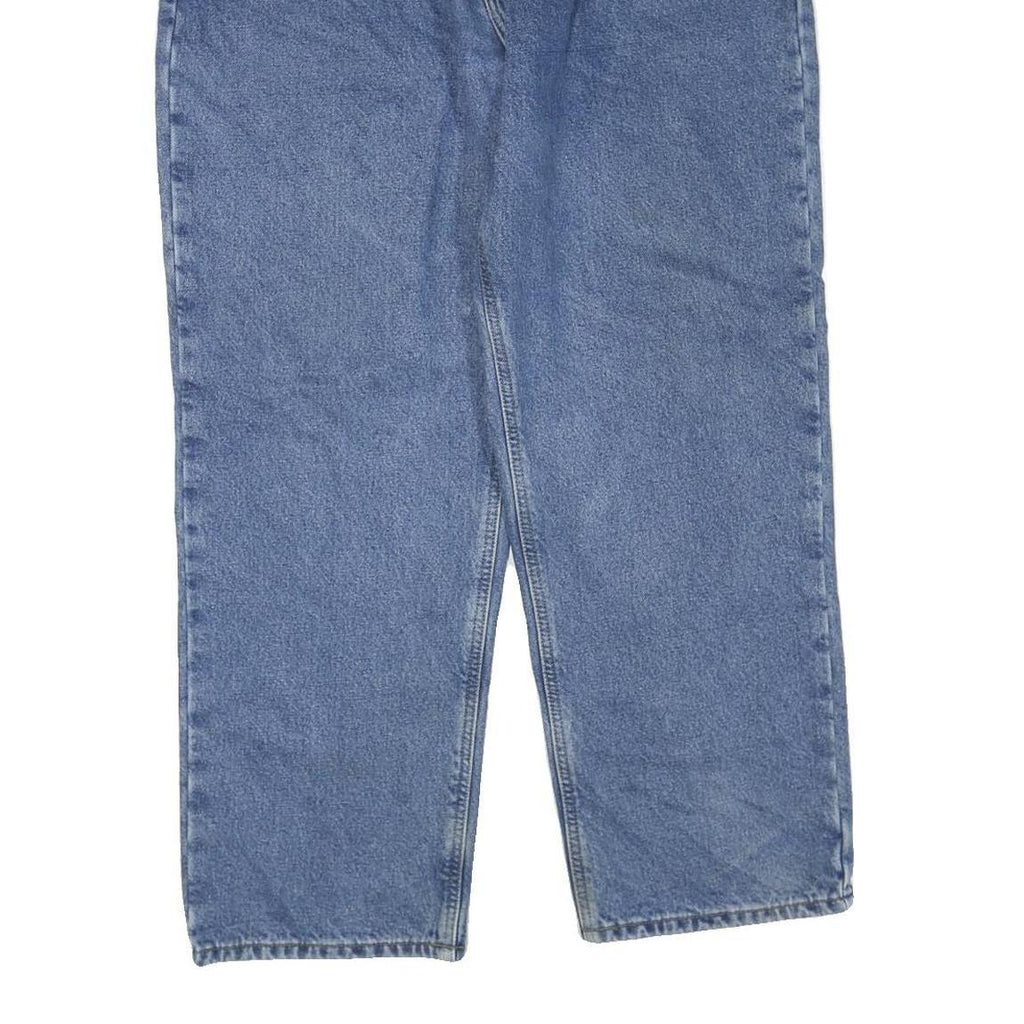 CARHARTT Mens Jeans Blue Regular Straight Denim Light W40 L30 Classic Cotton