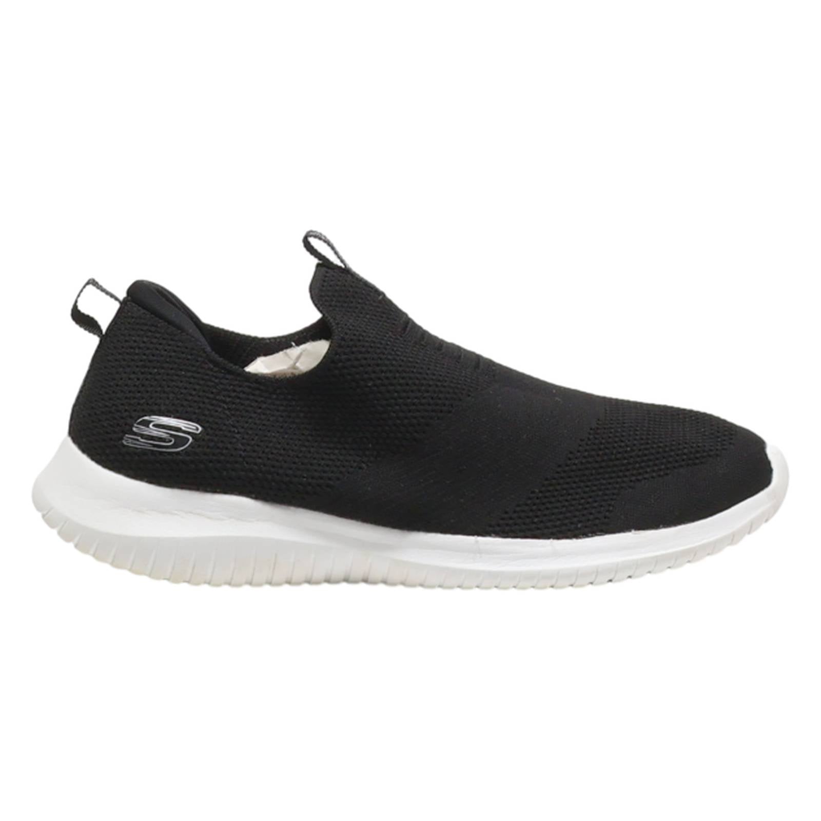 SKECHERS Sneaker Trainers Black Synthetic Womens UK 5.5